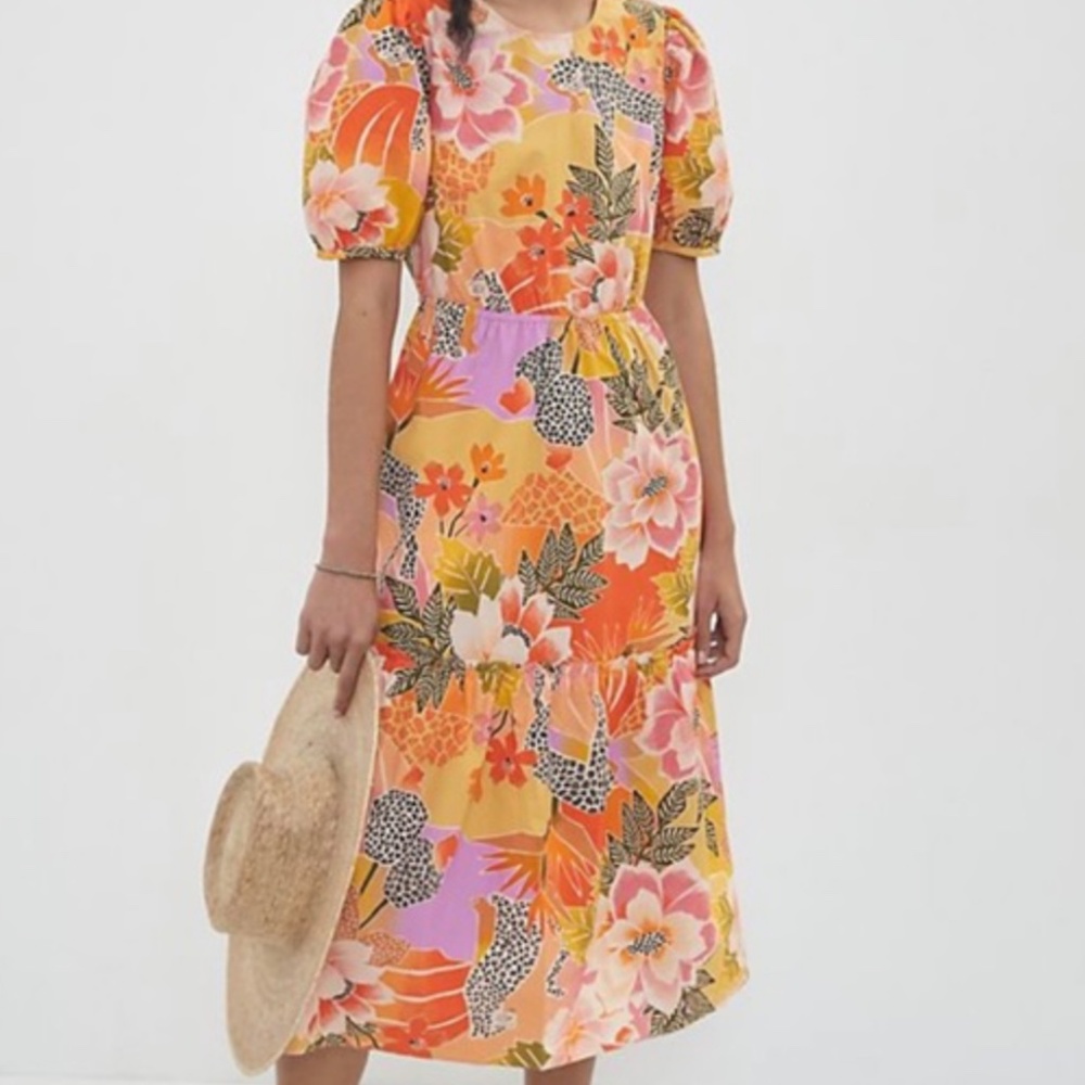 Farm Rio Maribel Tropical Dress Small